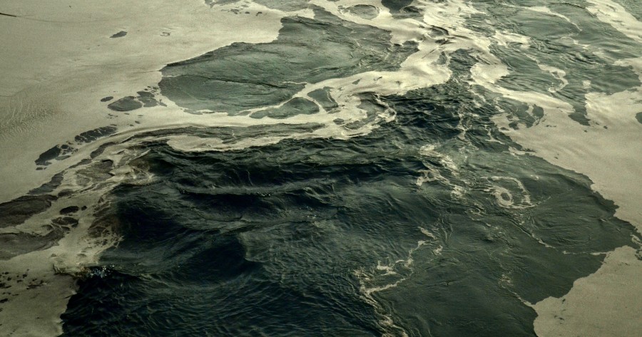 "Ceniza volcanica sobre el Lago Moreno" de Gaston E. Polese