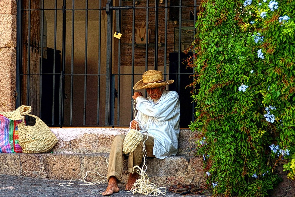 "El artesano" de Manuel Velasco