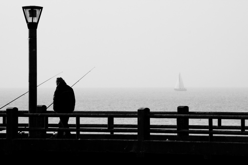 "pescador" de Simon Calle Leon