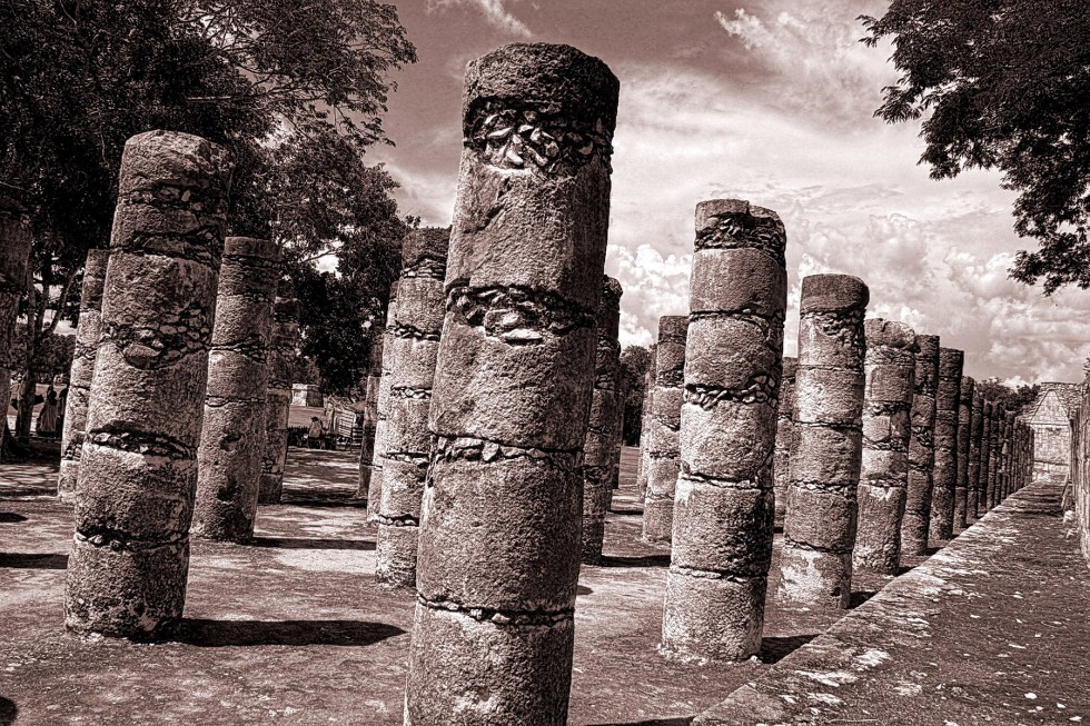 "Las columnas del templo" de Manuel Velasco