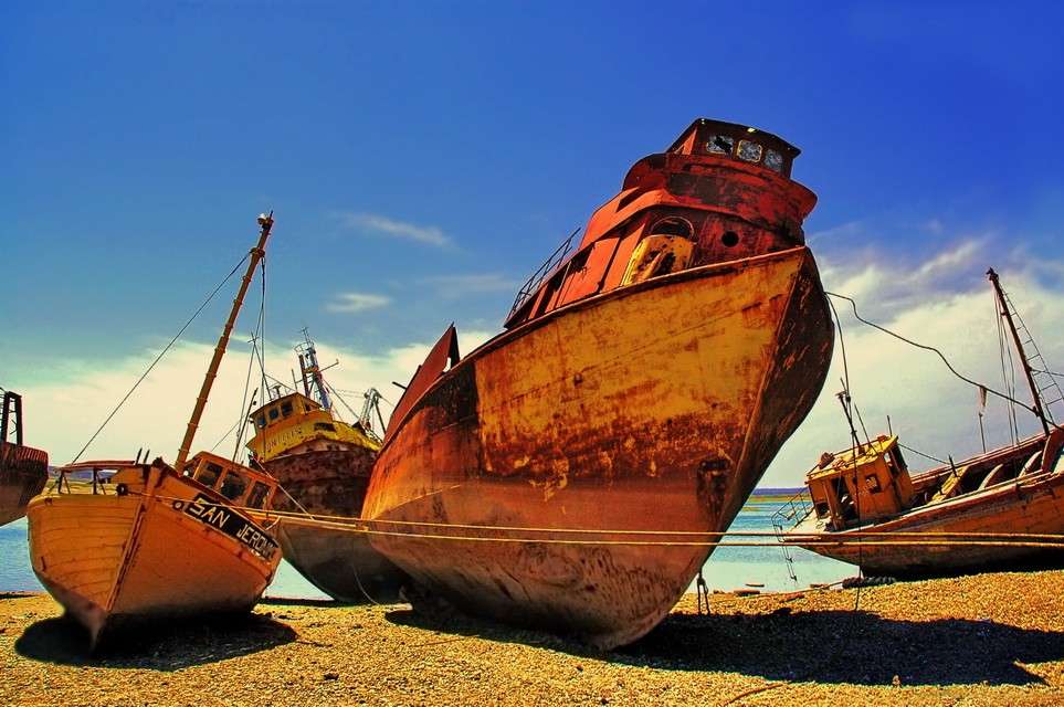 "Cementerio de barcos" de Rafa Lanuza