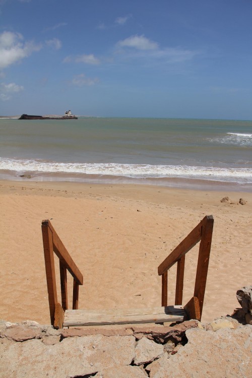 "Escalera al mar" de Piero Francesa