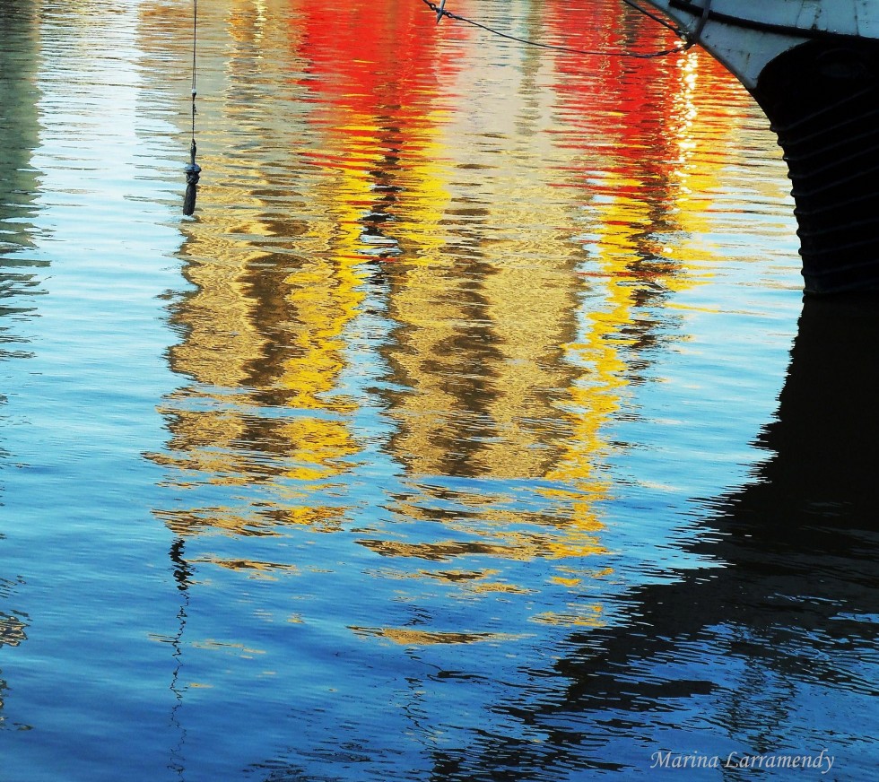 "Reflejos de fuego II" de Marina Larramendy