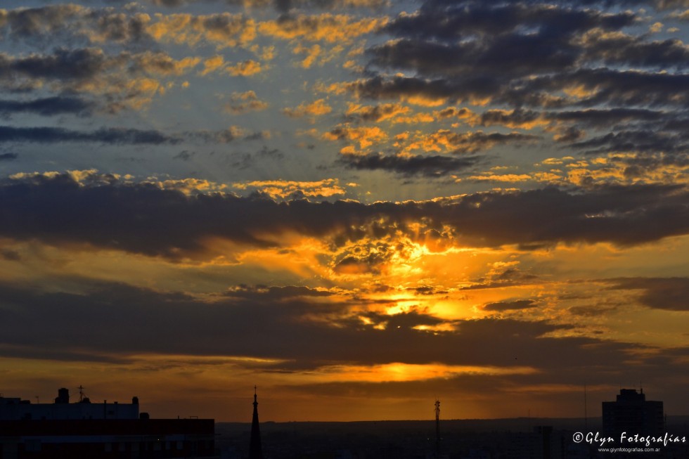 "Contemplando el atardecer" de Glyn Griffiths