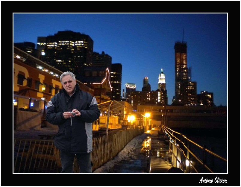 "POSTALE DE NEW YORK" de Antonio Olivieri