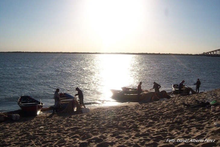 "pescadores de malln" de Daniel Alberto Prez