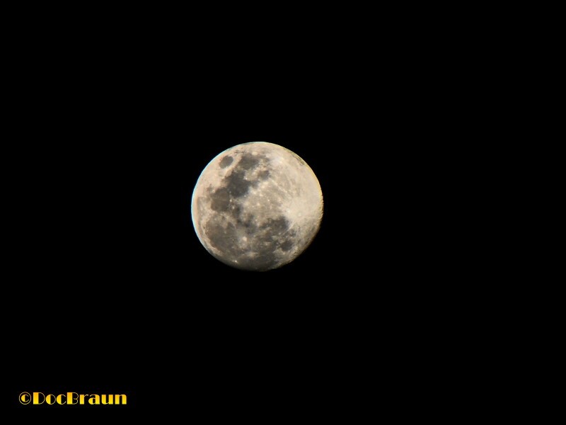 "La luna antenoche desde Chajari" de Juan Jos Braun