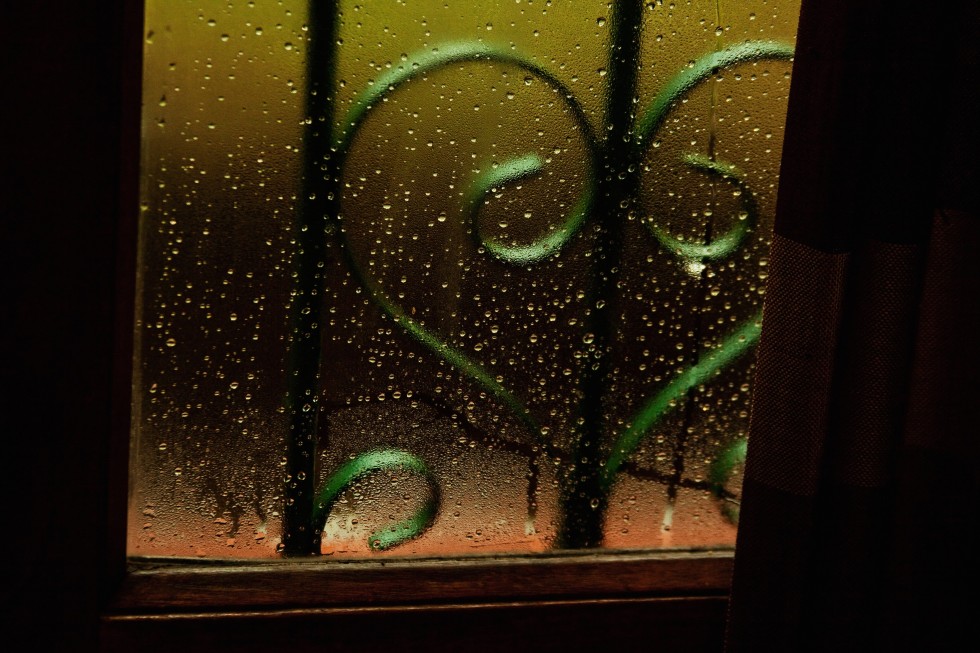 "Tarde de lluvia" de Carmen Nievas