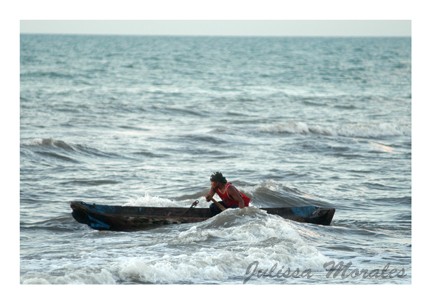 "Sube la marea en Puerto Cabeza Nicaragua" de Julissa Morales