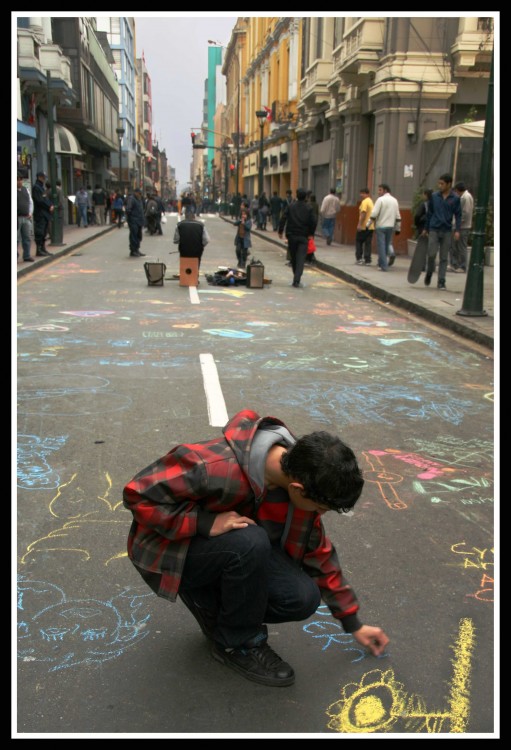 "Graffitis callejero" de Eva D`Iorio