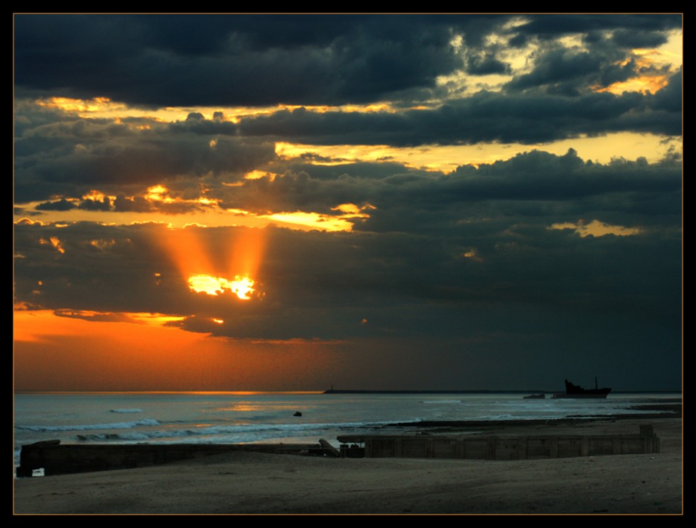 "Atardece en la costa" de Eli - Elisabet Ferrari