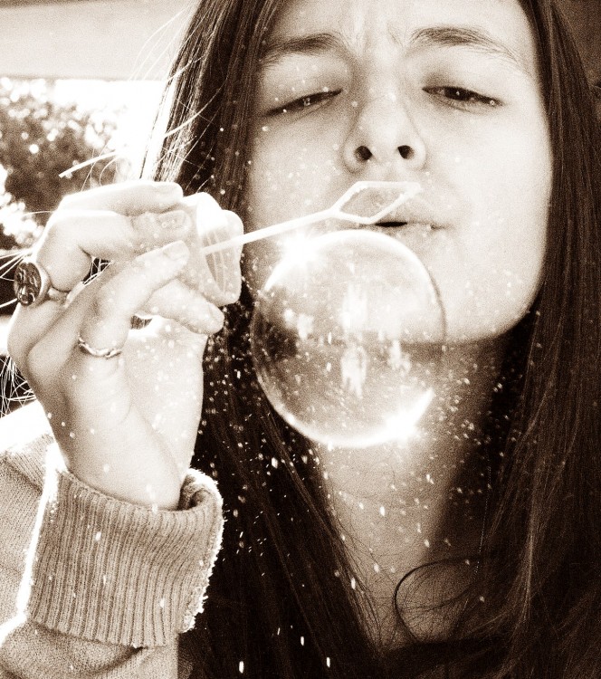 "The last bubble !" de Delfina Godio