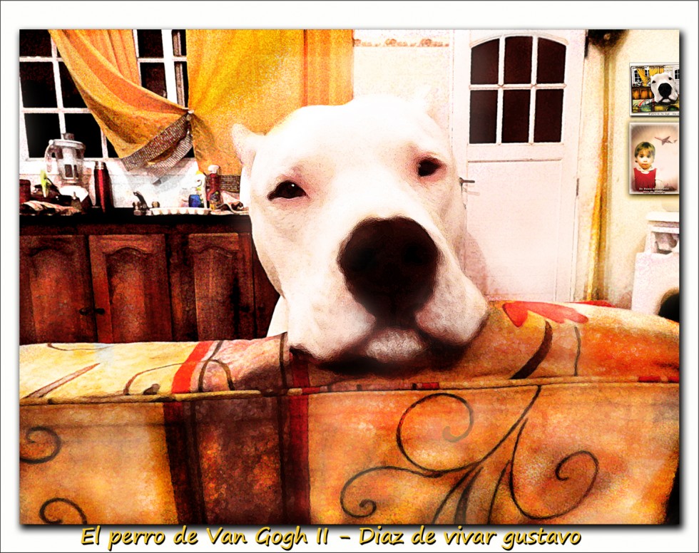 "El perro de Van gogh II -Diaz de vivar gustavo" de Gustavo Diaz de Vivar