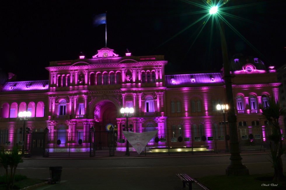 "Casa Rosada 1" de David Obrach Hojman