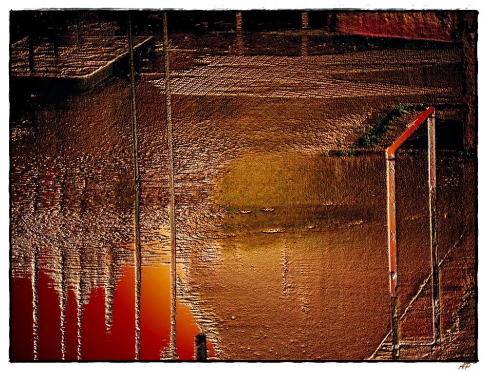 "DESPUS DE LA LLUVIA !! REFLEJOS EN COLOR.." de Anglica Pegas