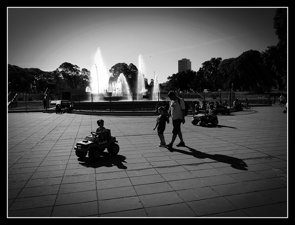 "Una tarde en el Parque" de Alberto Elizalde