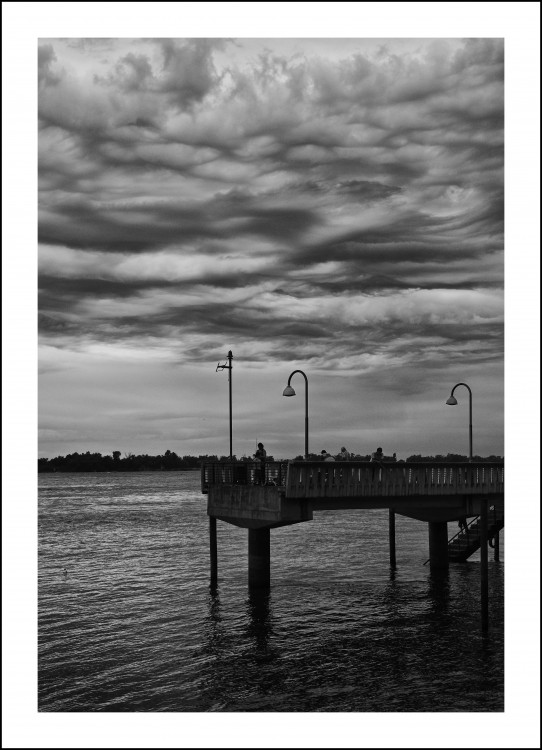 "En la tranquilidad del muelle" de Analia Coccolo