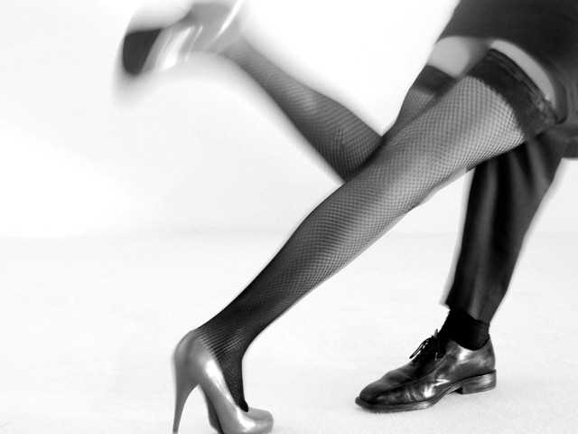 "tango en blanco y negro" de Andrea Cormick