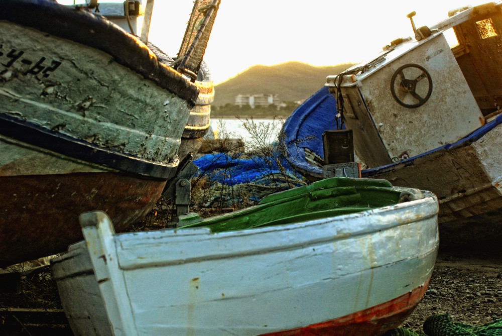 "Cementerio de botes." de Mauricio Alejandro Granata.