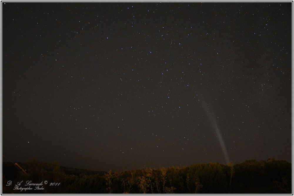 "Cometa LoveJoy Recien pasado" de Daniel A. Larrondo