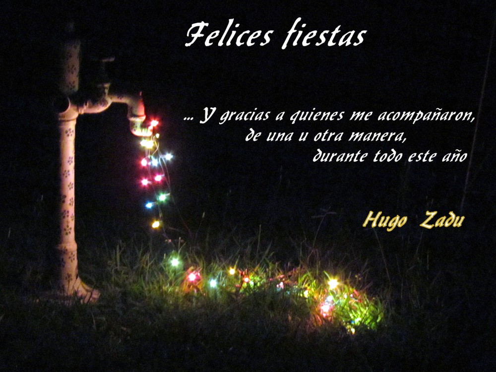 "FELICES FIESTAS" de Hugo Zadunaisky