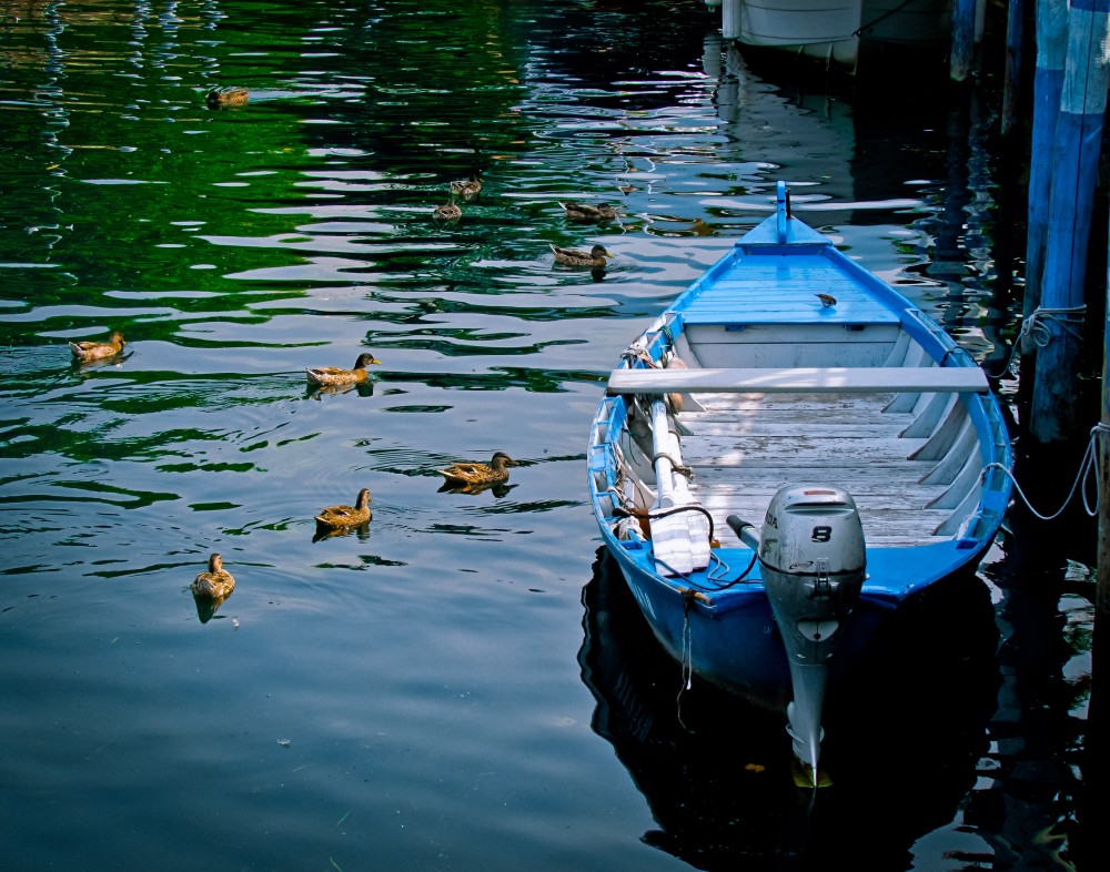 "Quietud, Lago Di Zeo Italia" de Manuel Raul Pantin Rivero