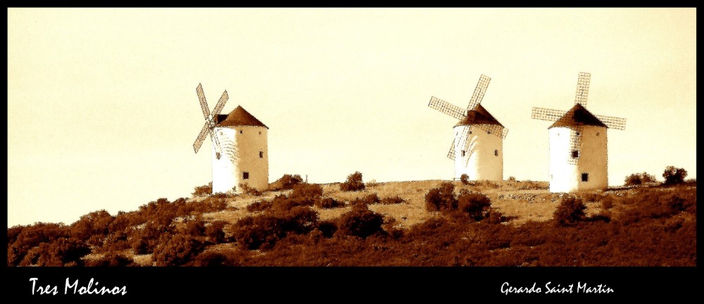 "Tres Molinos" de Gerardo Saint Martn