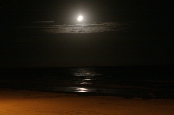 "luna llena y el mar" de Norberto Durante