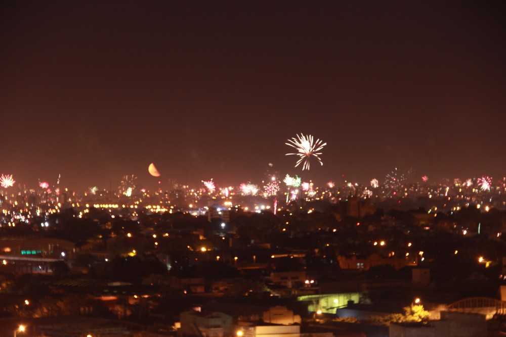 "luces de fin de ao" de Valeria Vera