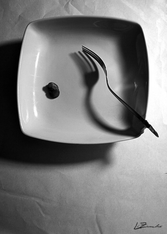 "plato y tenedor" de Lizandro Rodriguez Loaiza