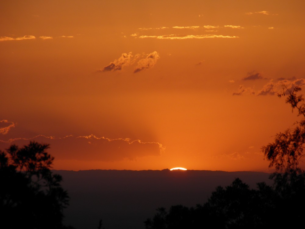 "Atardecer en Villa Elena (San Luis)" de Diego Cazorla Artieda