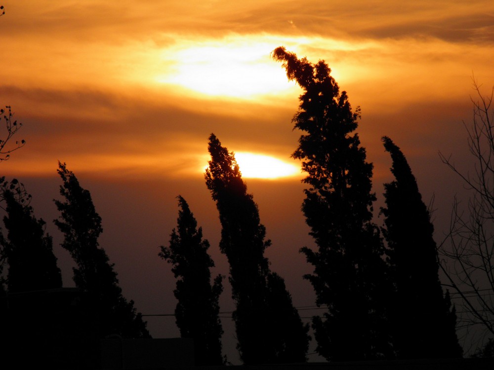 "Atardecer en Merlo (San Luis)" de Diego Cazorla Artieda