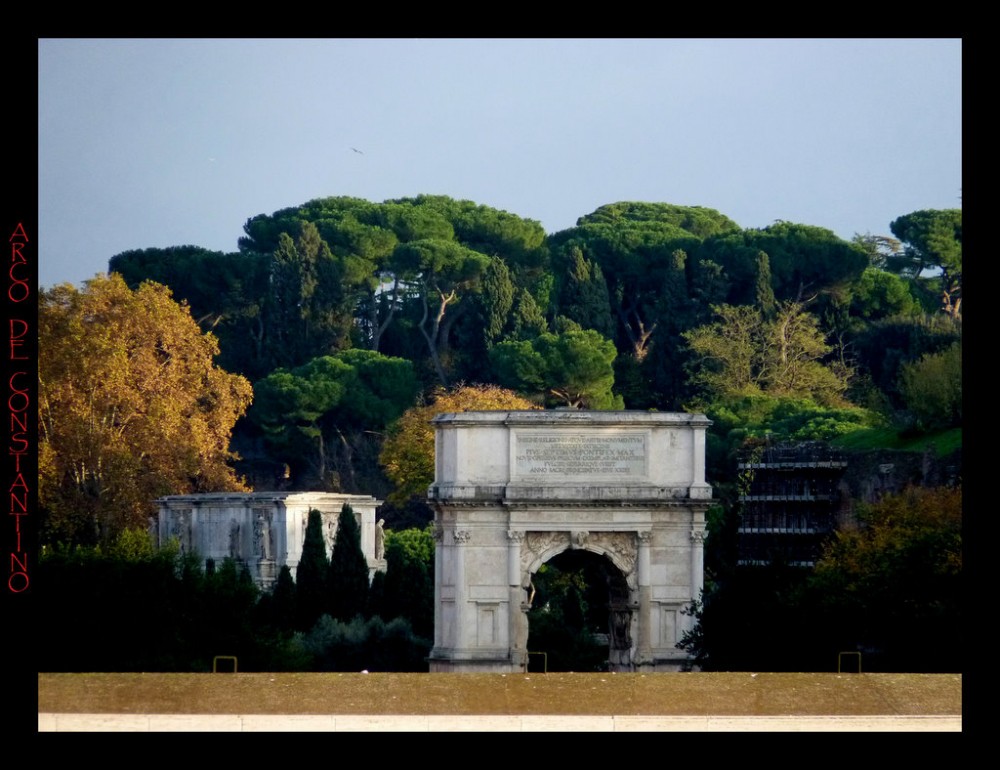 "arco de constantino" de Viviana Braga