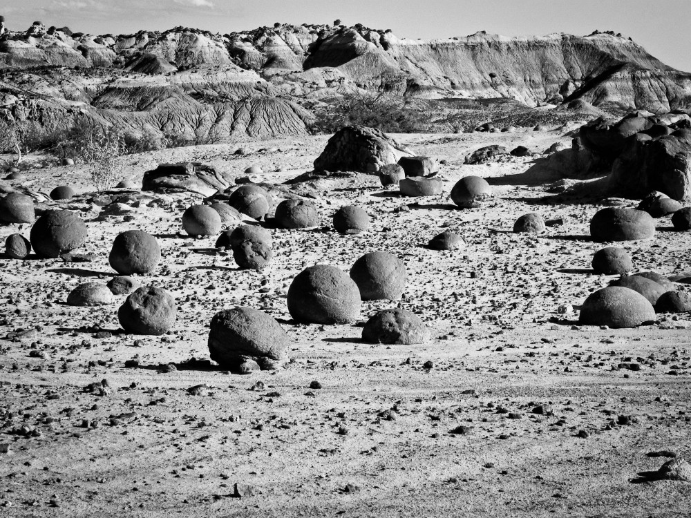 "Cancha de Bochas - Valle de la luna" de Valeria Yevara