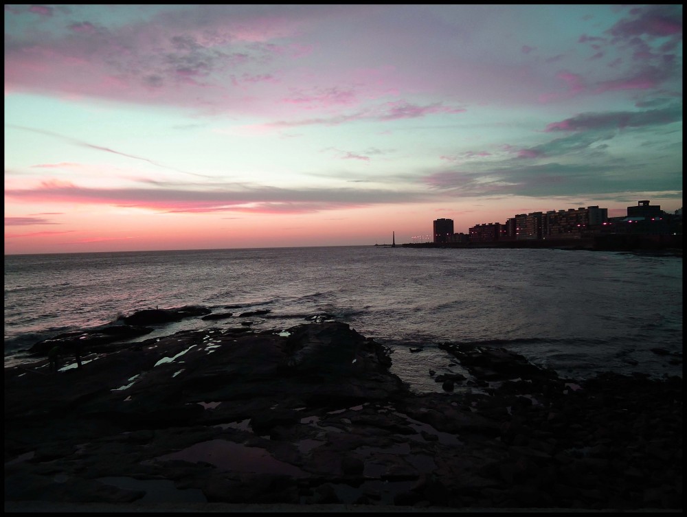 "Atardecer en el ro" de Lorenzo Bisbal