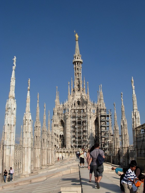 "El Duomo por los techos 1" de Carlos Maximo Suarez