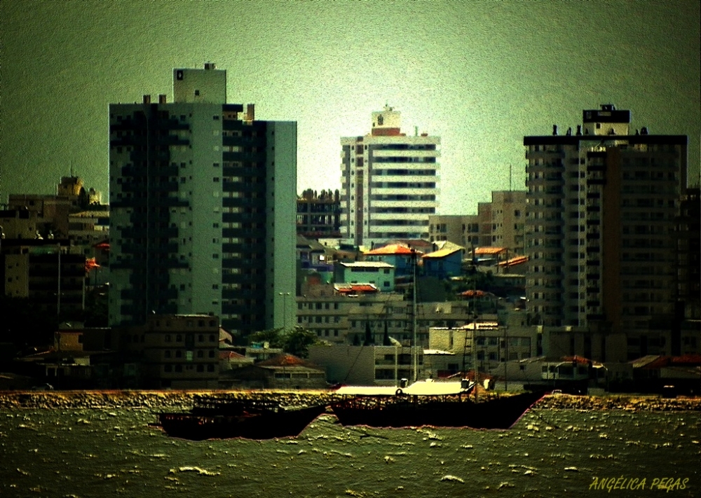 "LA SAQU HOY LAS 08:30.. UN BELLO DIA EN LA ISLA.." de Anglica Pegas