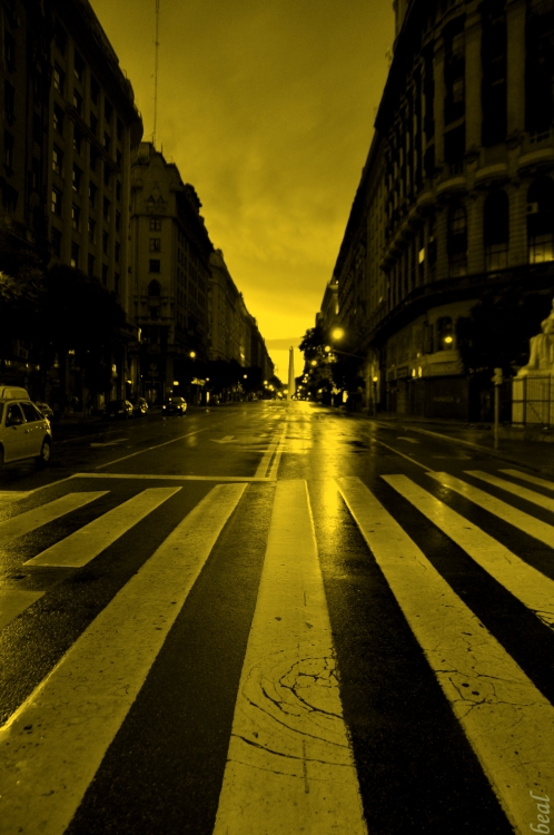 "Alerta amarilla en Buenos Aires" de Bea Albornoz - ( Beazulina )
