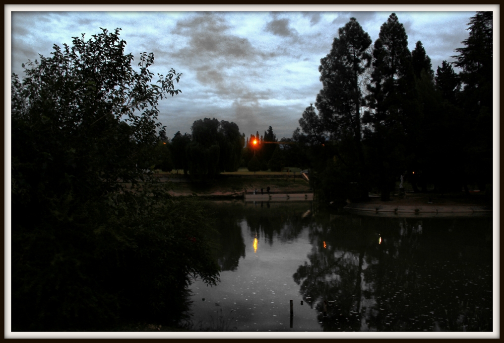 "Nocturna del Lago del Parque!!!" de Maria Eugenia Cailly (euge)