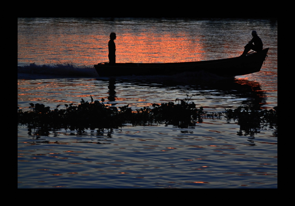 "Un atardecer en Victoria" de Patricia Mandalunis