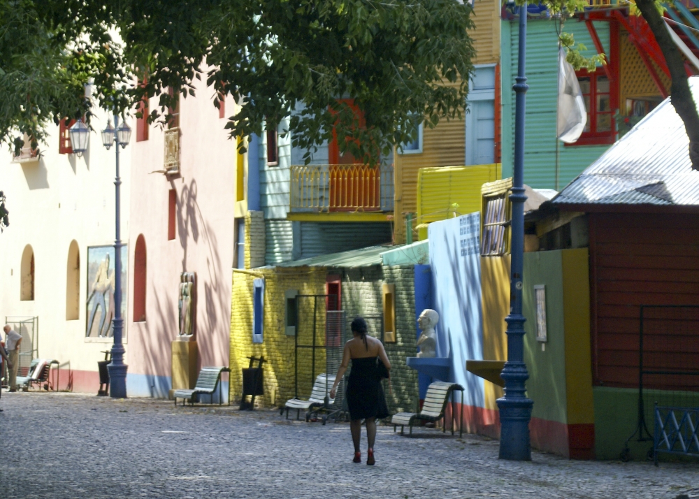 "Camino al trabajo" de Ricardo Alfredo Borthwick