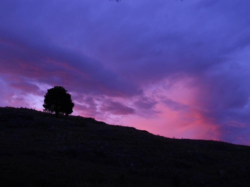 "Atardecer solitario" de Mariana Cantero