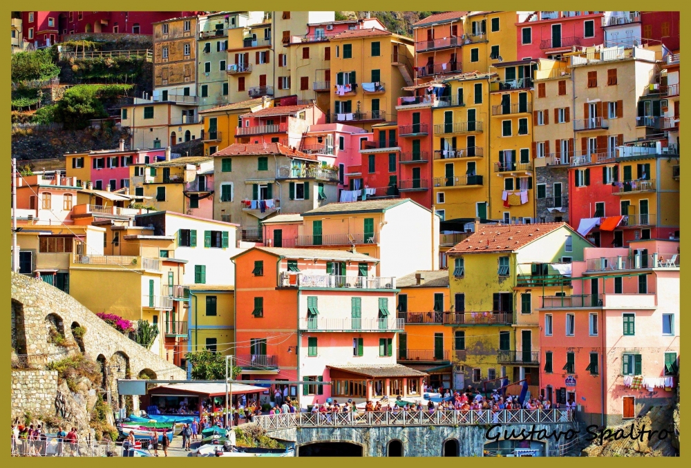 "cinque terre colorida" de Gustavo Spaltro