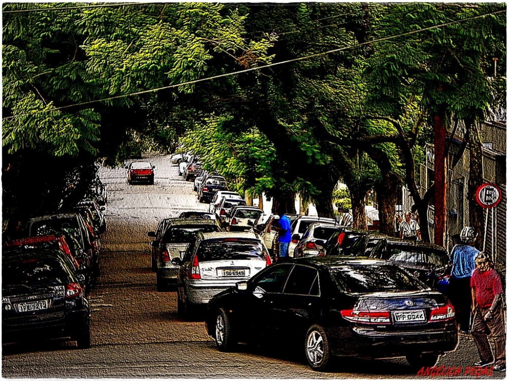 "HOY ESTABA MUY COMPLICADO EN LA CALLE...." de Anglica Pegas