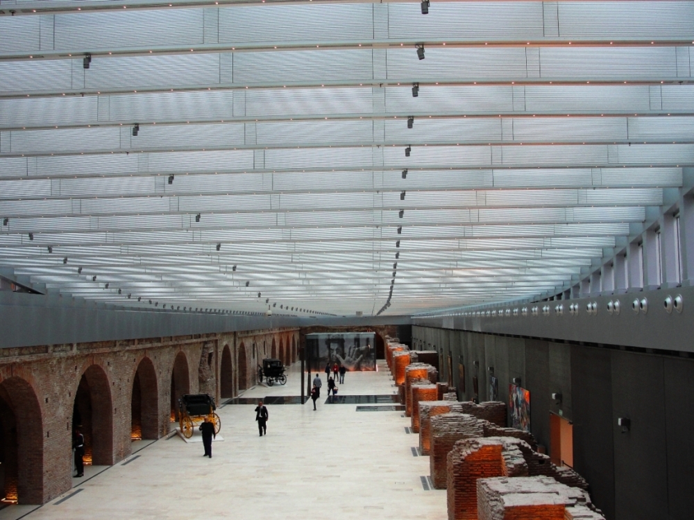 "el techo del museo" de Andrea Cormick