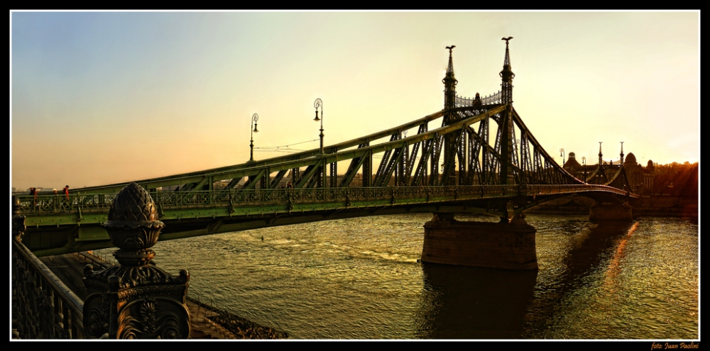 "Puente de la Libertad - Budapest" de Juan Antonio Paolini
