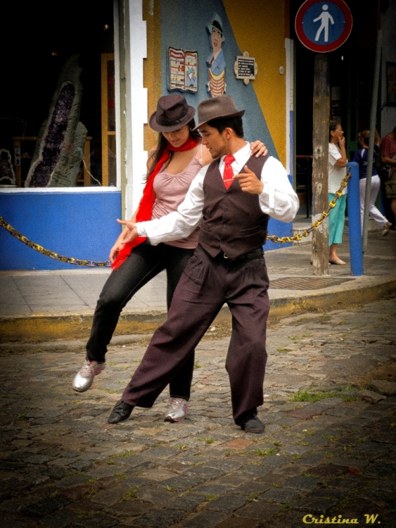 "Estampa boquense.... otra..." de Cristina Wnetrzak