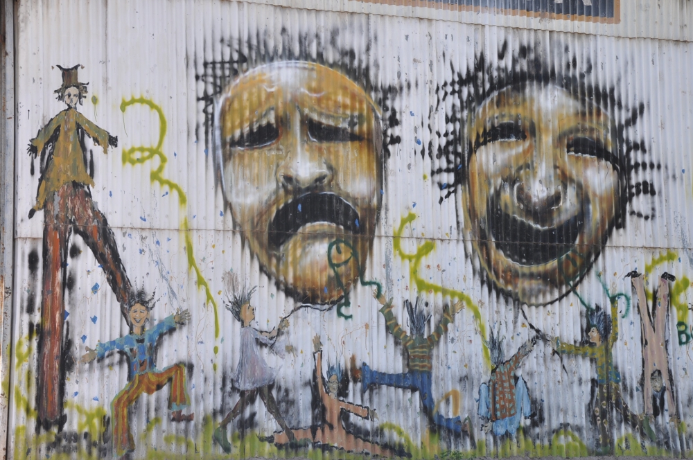 "grafittis del bermejo" de Jose Alberto Vicente
