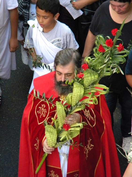 "Domingo de Ramos ....el obispo" de Marcelo Sergio Gonzalez