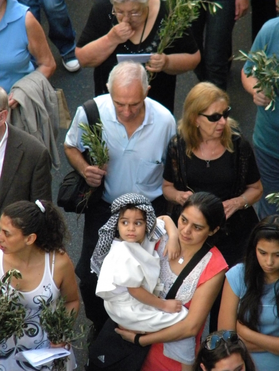 "Domingos de Ramos la procesion" de Marcelo Sergio Gonzalez